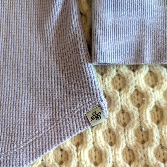 *EDDIE BAUER* MYRIAD Thermal Crewneck T-Shirt, Lilac, Sz. Large, VGUC! - Picture 4 of 6